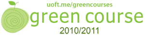 Green Courses Logo Summer 2011