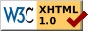 [Valid XHTML 1.0 Transitional]