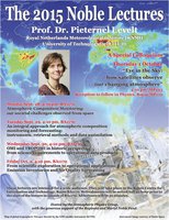 2015 Noble Lectures Poster