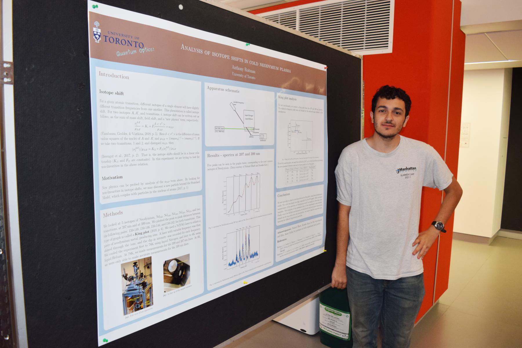 Analysis of Isotope Shifts in Cold Neodymium Plasma