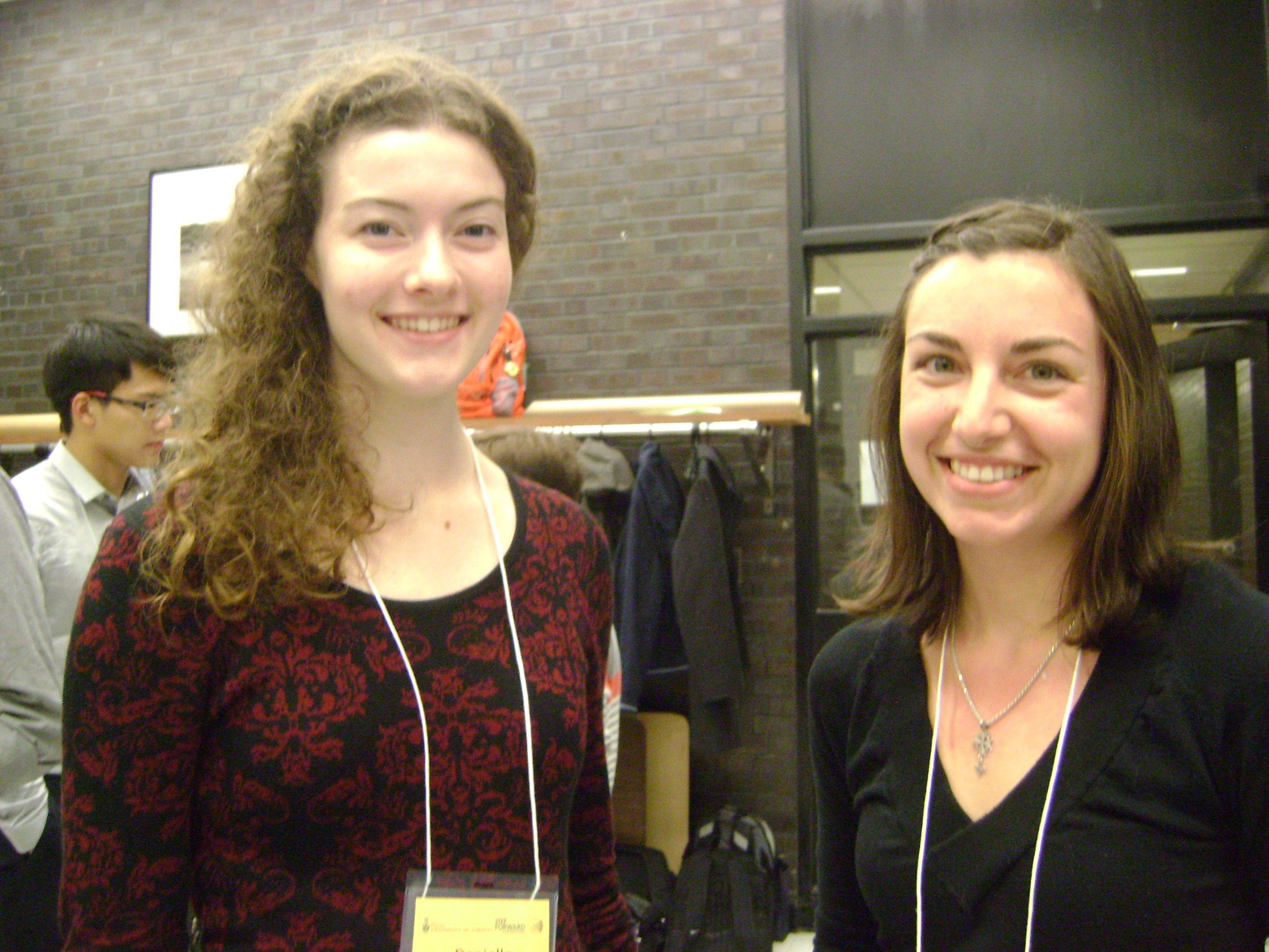 mentee Danielle Denisko and mentor Madeleine Bonsma