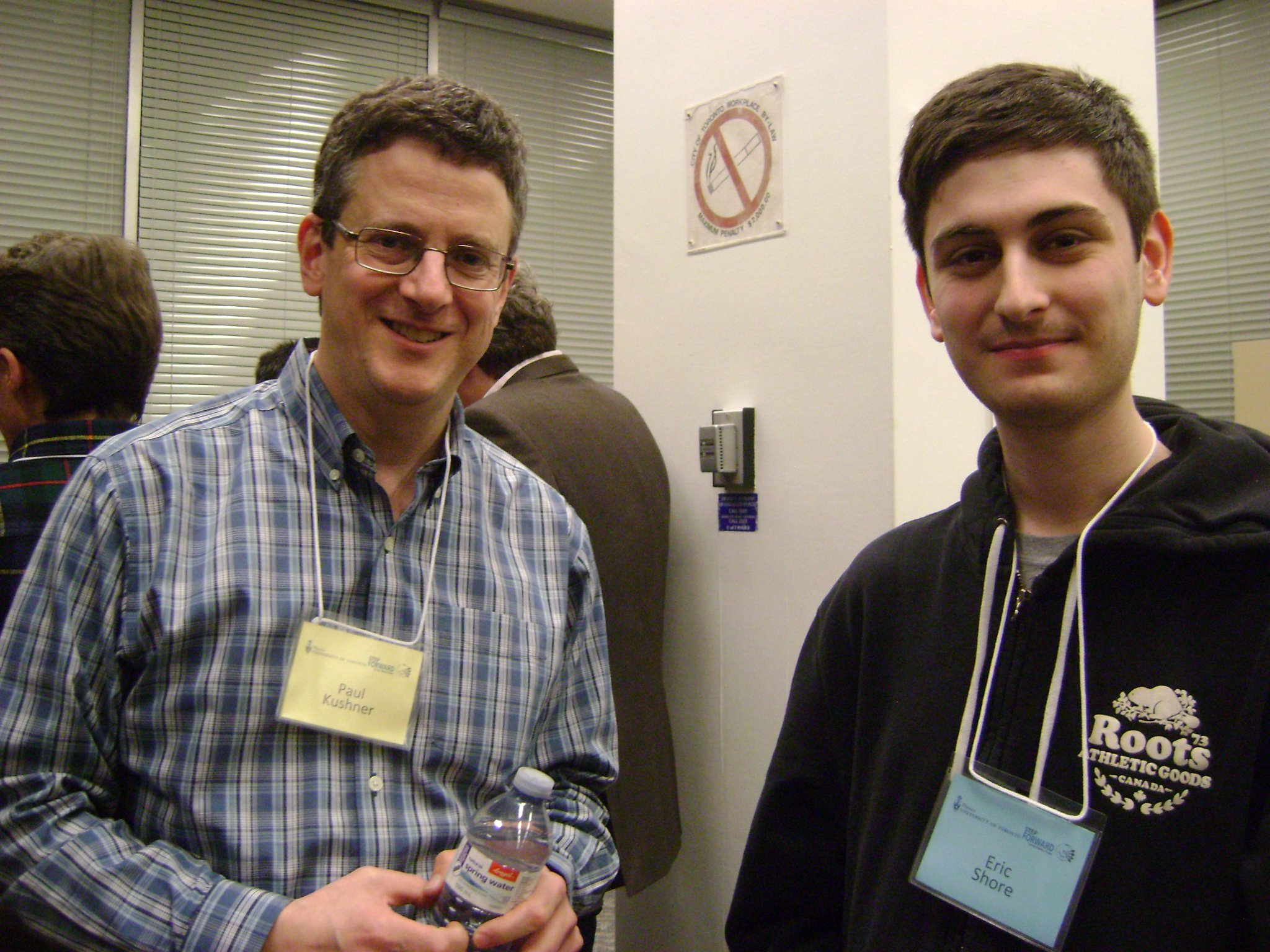 mentor Paul Kushner and mentee Eric Shore