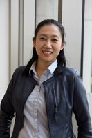 woman smiling