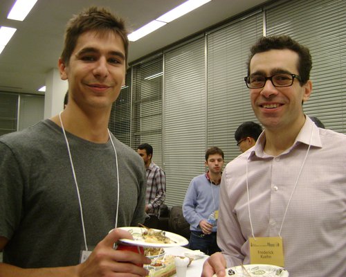 mentee Ben Barocsi and mentor Frederick Kuehn