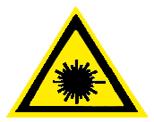 Danger - Laser hazard of unknown class