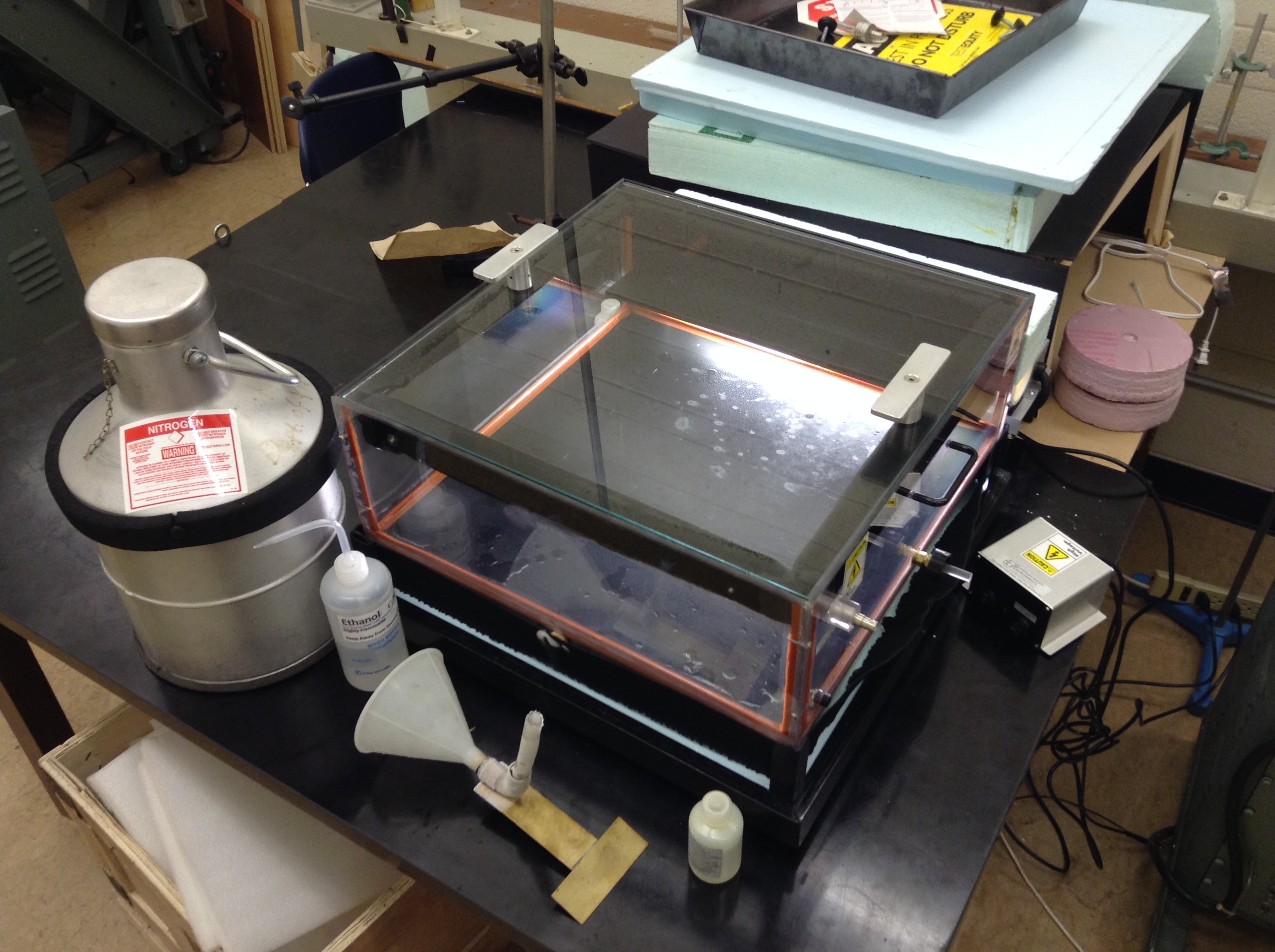 Photo of Cloud Chamber and Accessories