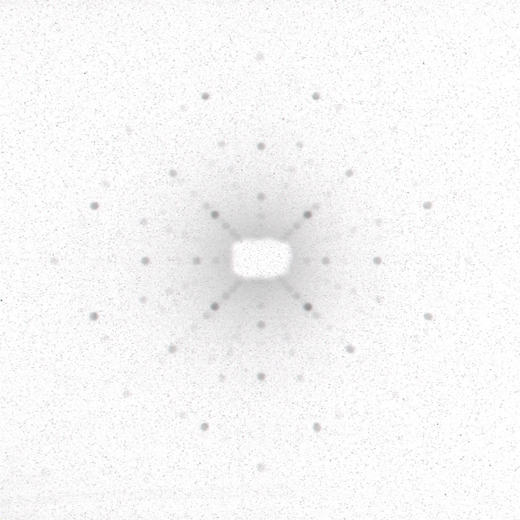 Sample Laue image