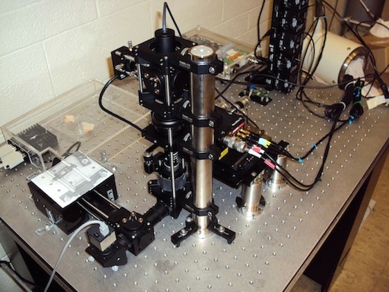 Photo of Optical Tweezers Apparatus
